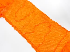 正絹　絞り　帯揚げ